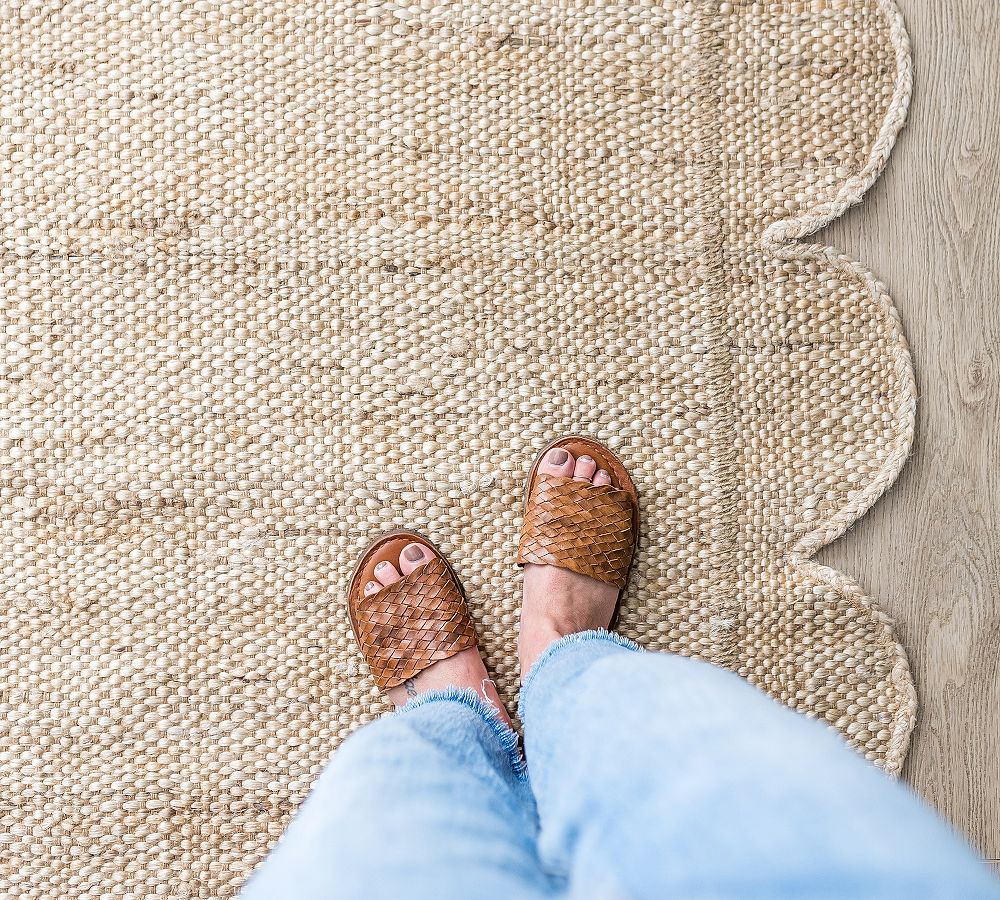 Pure Salt Parikia Handwoven Jute Rug Pottery Barn