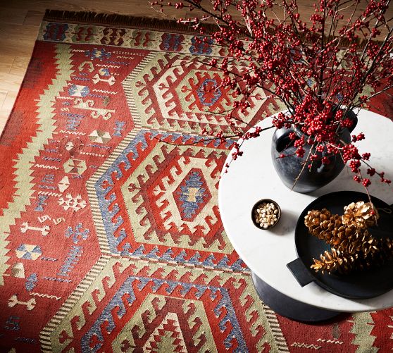 Elmar Flatweave Kilim Rug Swatch Pottery Barn