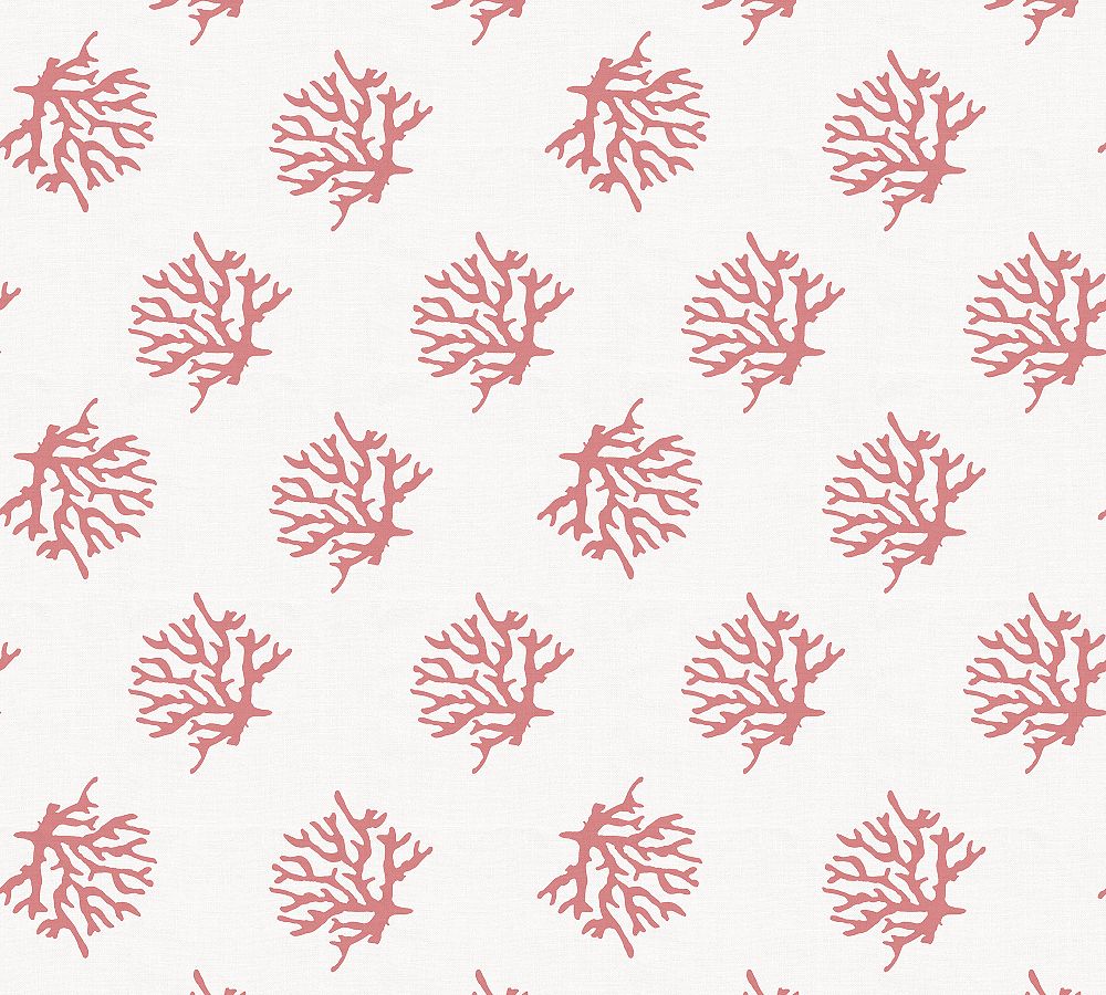 Coral Wallpaper Pottery Barn