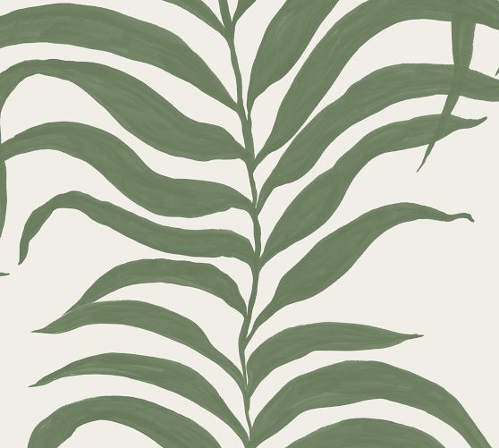 Seaweed Print Wallpaper | Pottery Barn