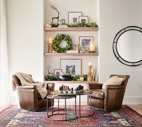 Duke Round Metal Nesting Coffee Tables Pottery Barn