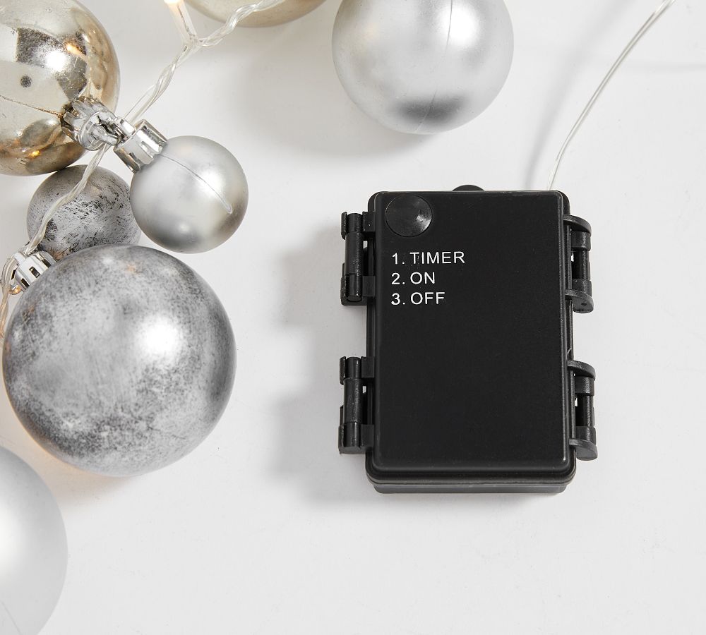 Ornament Garland String Lights Pottery Barn