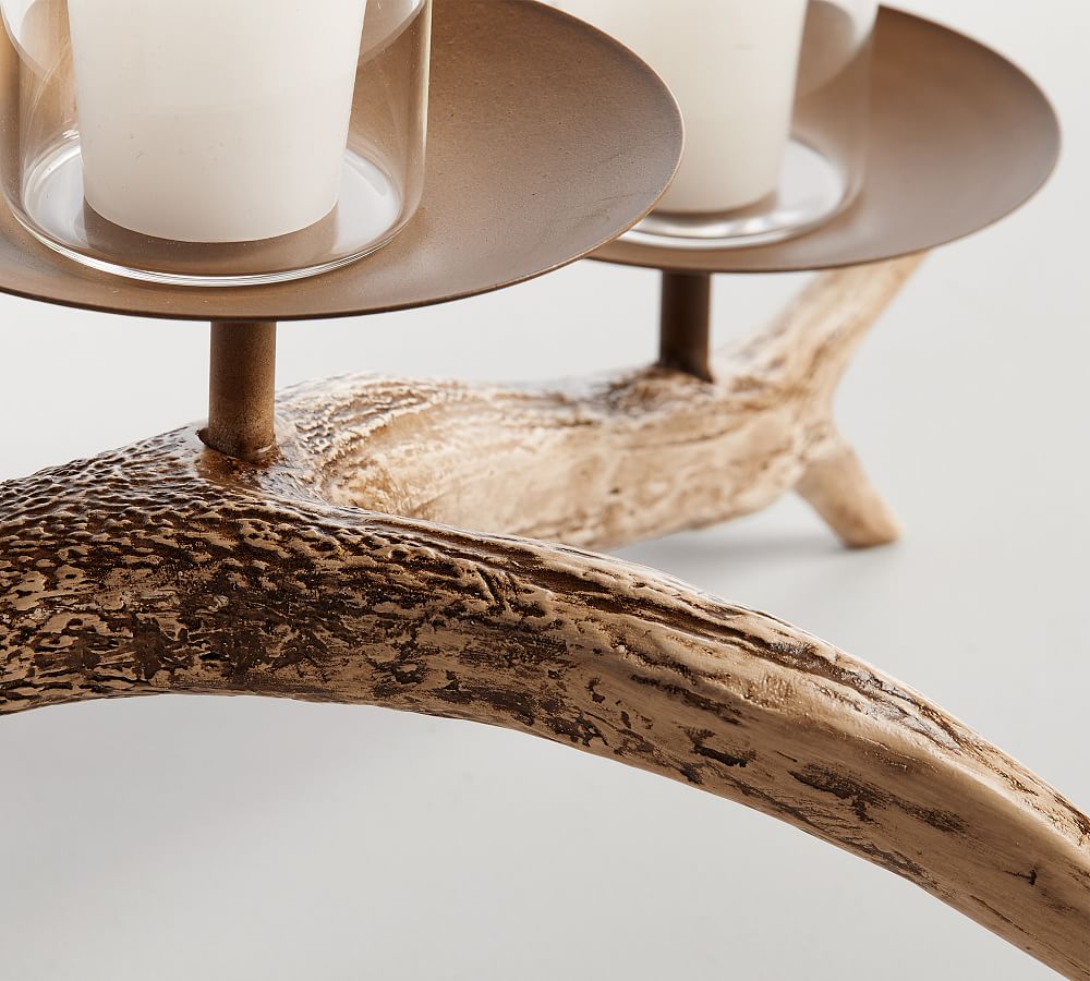 Antler Centerpiece Candleholder Pottery Barn