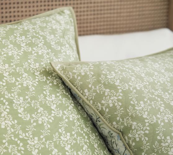 Julia Berolzheimer Clementine Reversible Cotton Quilt Pottery Barn