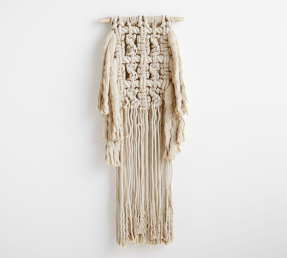 Handcrafted Macrame Wall Art Pottery Barn