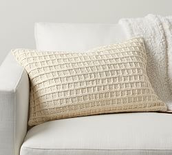 Lavina Handknit Lumbar Pillow