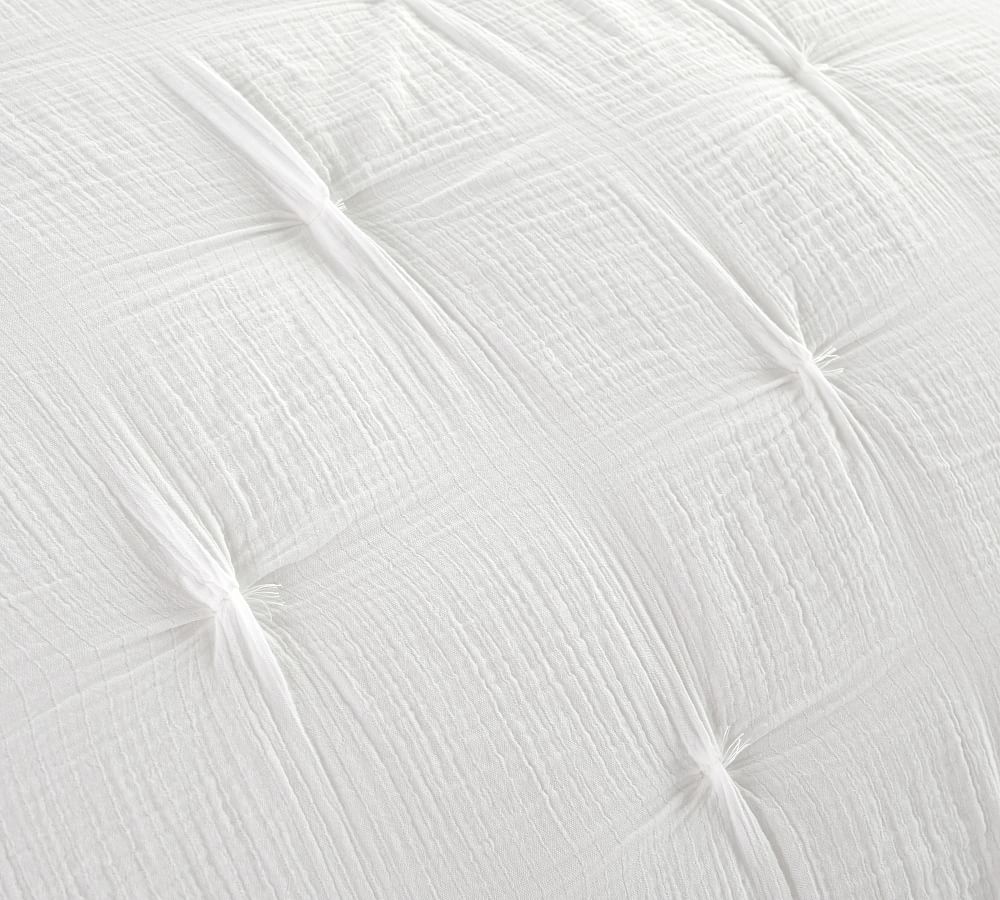 Soft Cotton Handcrafted Quilt Pottery Barn