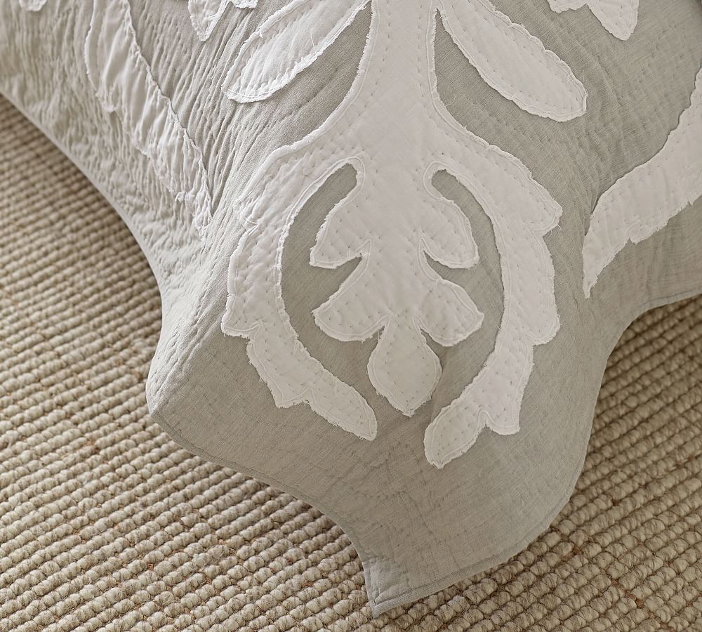 Ohana Handcrafted Cotton Quilt Pottery Barn