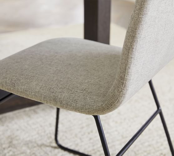 Zoe Metal Dining Chair Pottery Barn