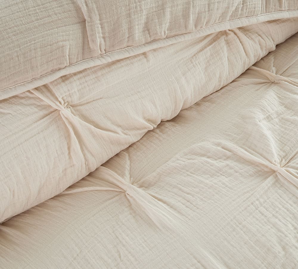 Soft Cotton Handcrafted Quilt Pottery Barn