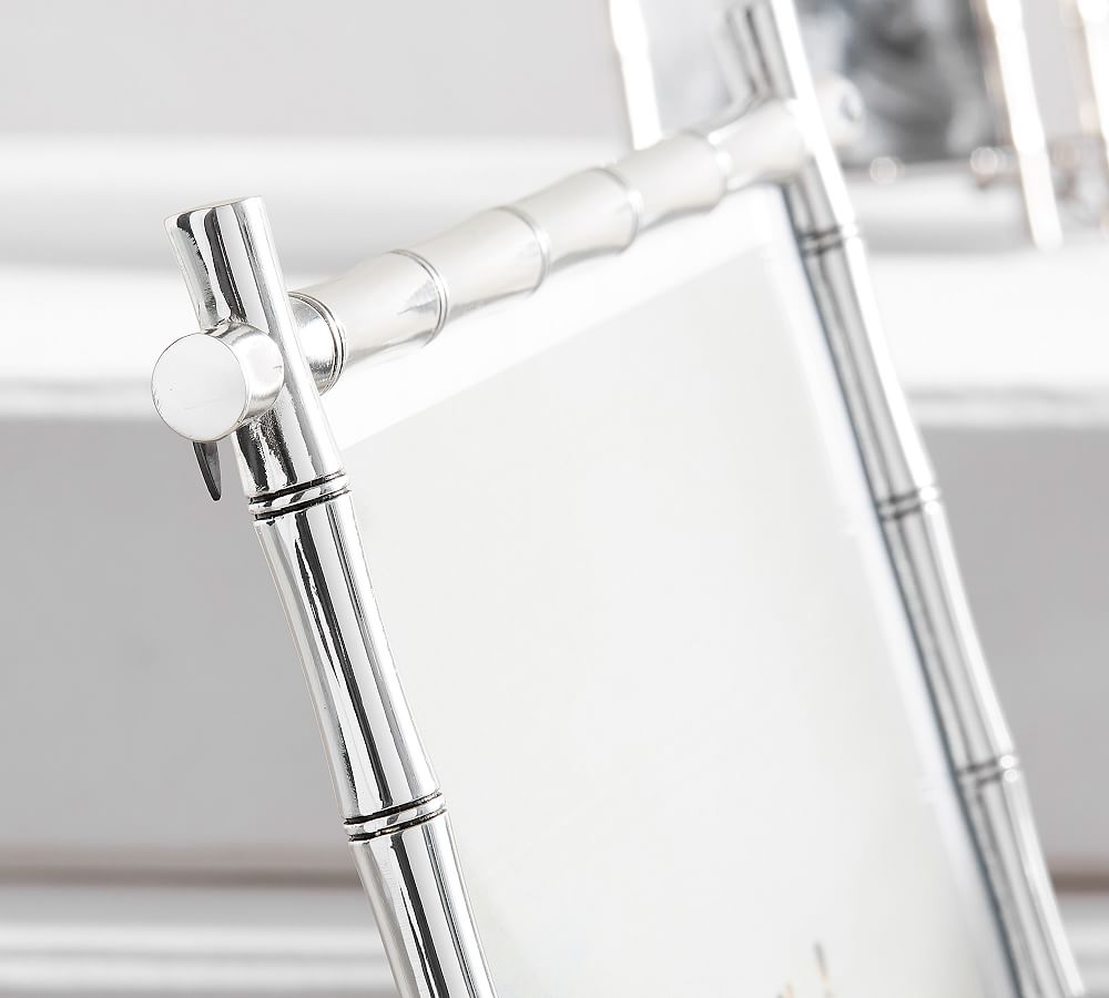 Bamboo Picture Frames Silver Pottery Barn