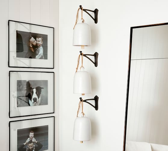 Ceramic Bells Wall Art Pottery Barn