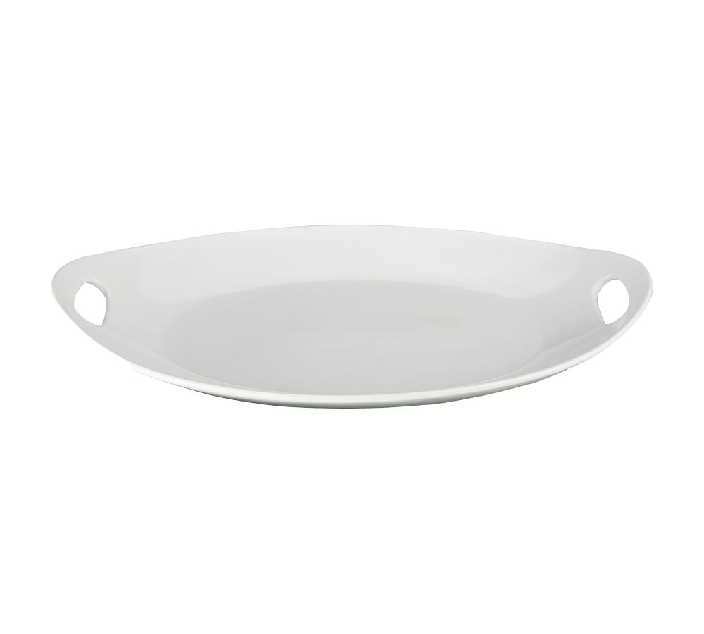 BIA White Porcelain Oval Platter | Pottery Barn