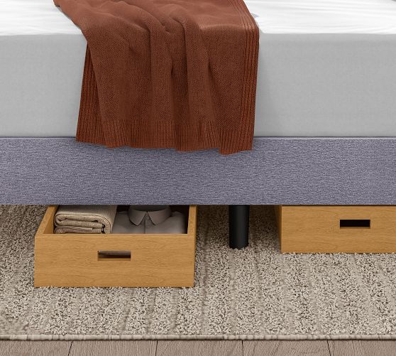 Leesa Platform Bed with BuiltIn USB Charging Port Wooden Beds