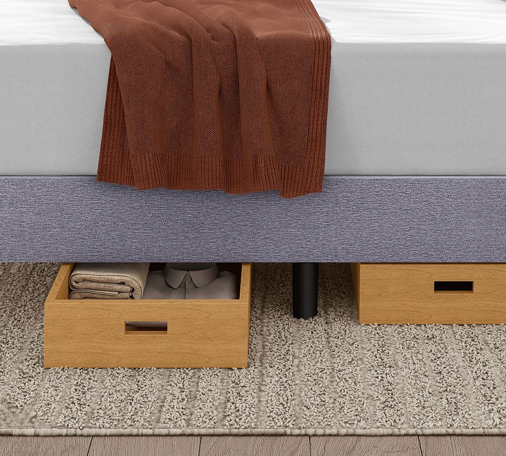 Leesa Platform Bed with BuiltIn USB Charging Port Wooden Beds
