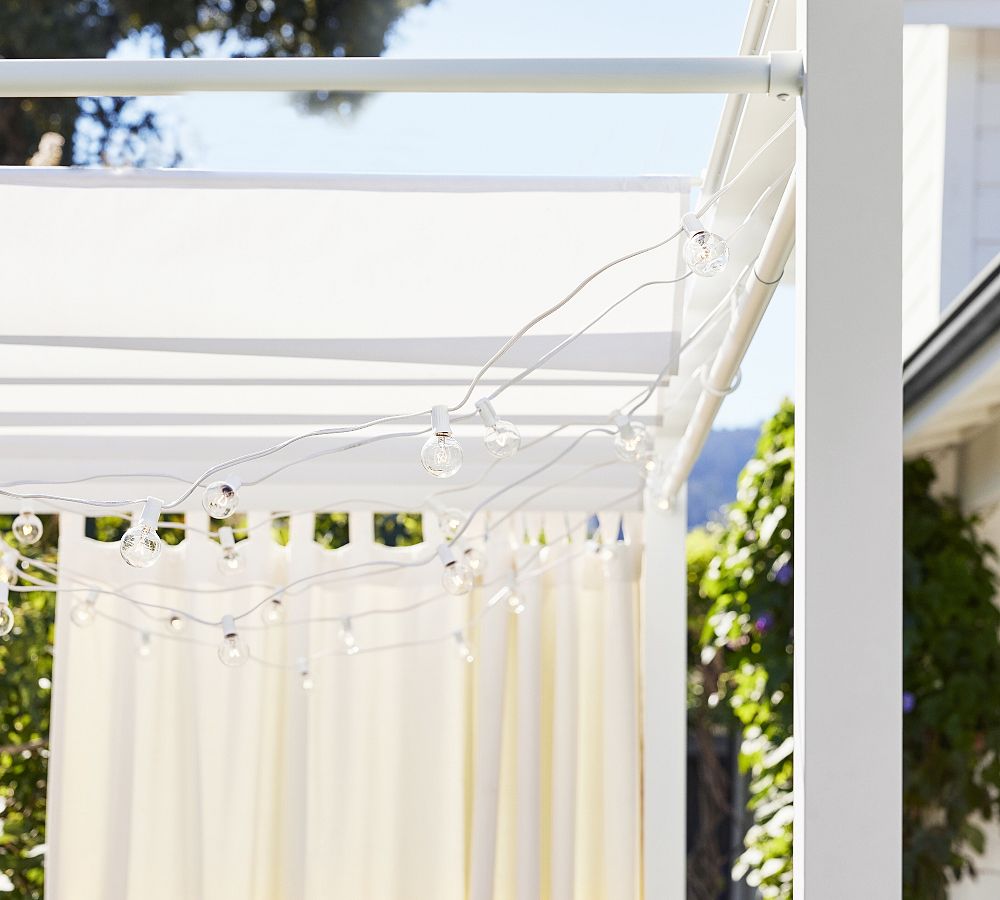 Malibu Metal Outdoor Canopy Pottery Barn