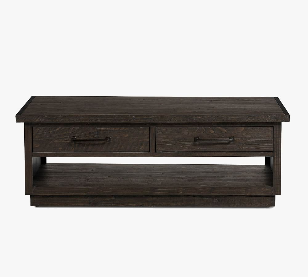 Novato Rectangular Reclaimed Wood Coffee Table Pottery Barn