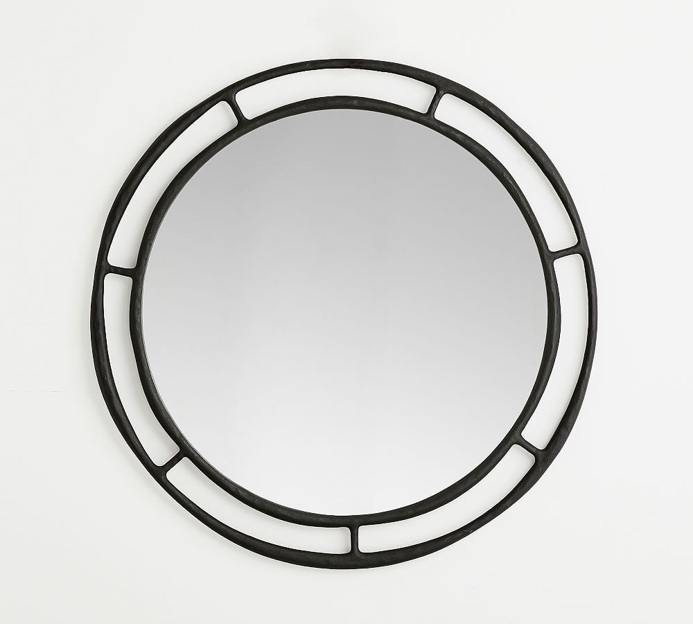 Bodhi Round Metal Wall Mirror | Pottery Barn