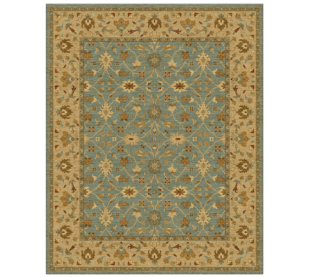 Malika PersianStyle HandTufted Wool Rug Pottery Barn