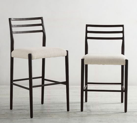 Quincy Basketweave Bar & Counter Stool Pottery Barn