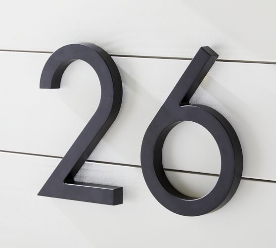 Modern Farmhouse House Numbers Pottery Barn