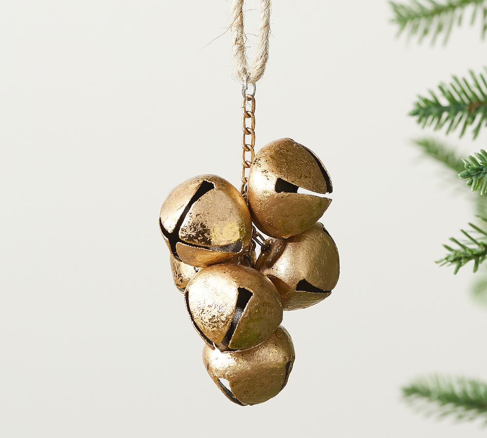 Golden Bells Ornament | Pottery Barn