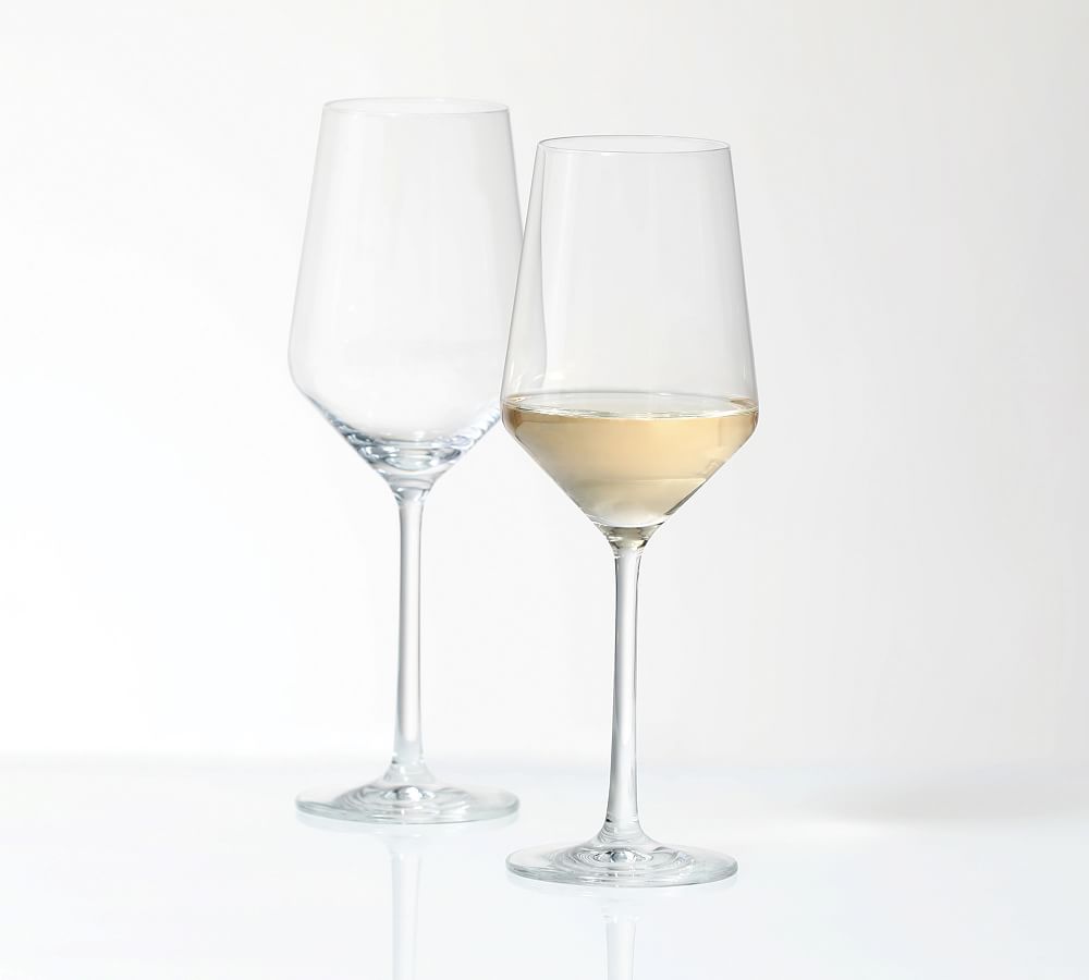 Diakritisch Hervat focus ZWIESEL GLAS Pure White Wine Glasses | Pottery Barn