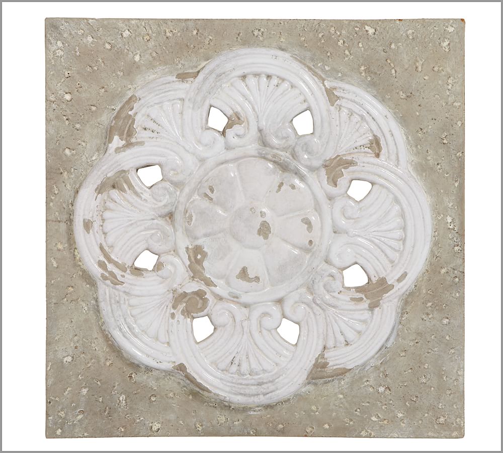 Ceramic Medallions, Set of 3 Wall Decor Pottery Barn