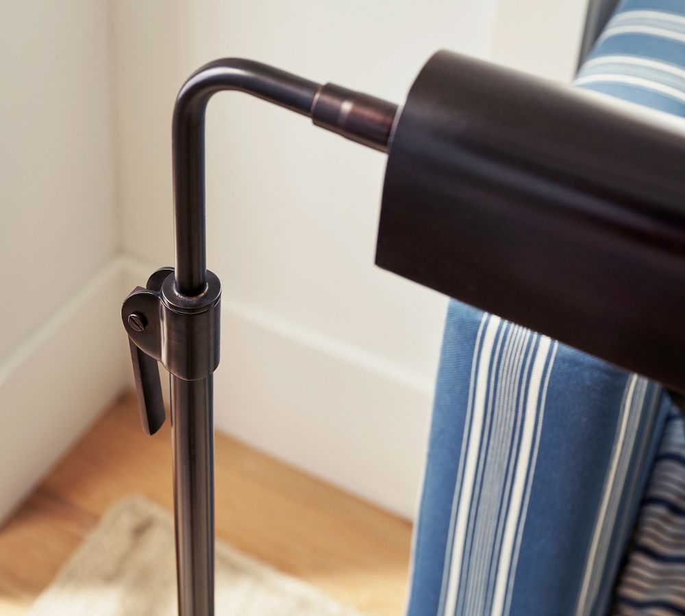 Sherman Metal Library Task Floor Lamp | Pottery Barn