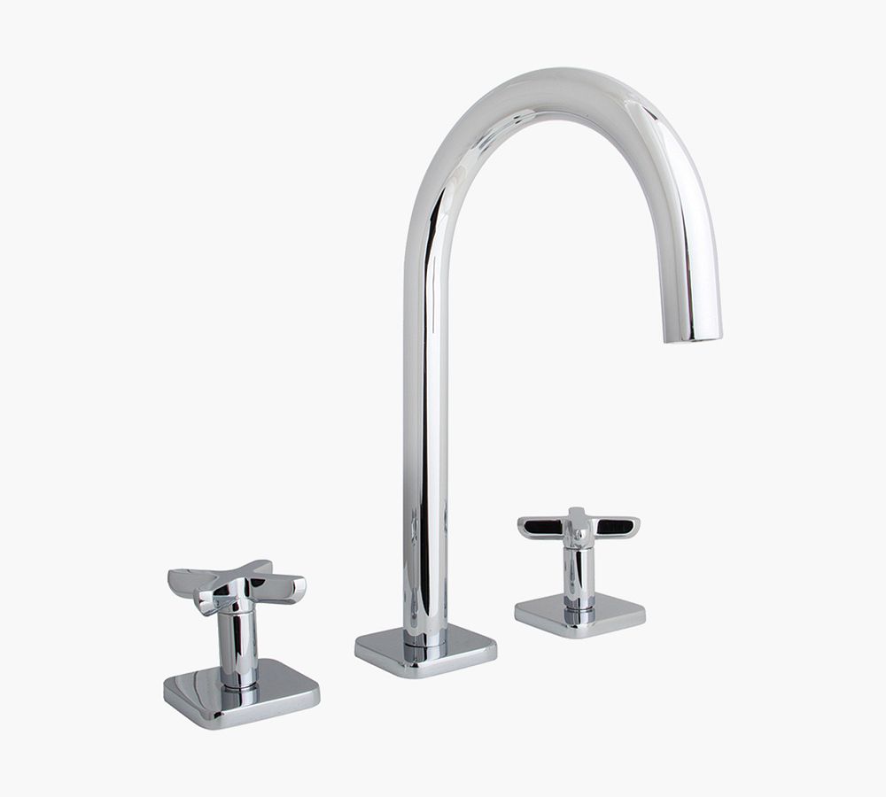 Raul Cross Handle Widespread Bathroom Sink Faucet Pottery Barn