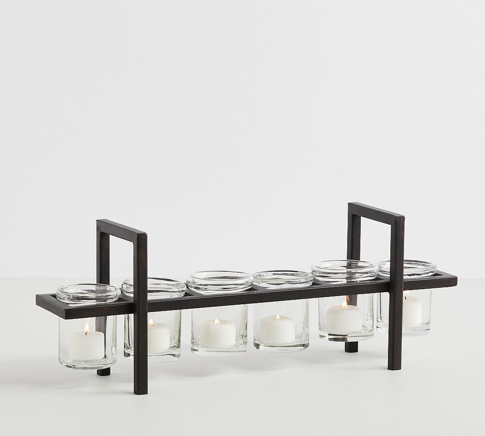 Hayes Floating Candleholder Centerpiece Pottery Barn