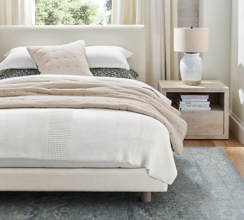 Cayman Upholstered Bed | Pottery Barn