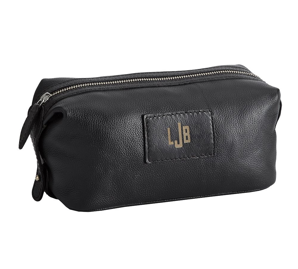 Grant Leather Toiletry Bag Pottery Barn
