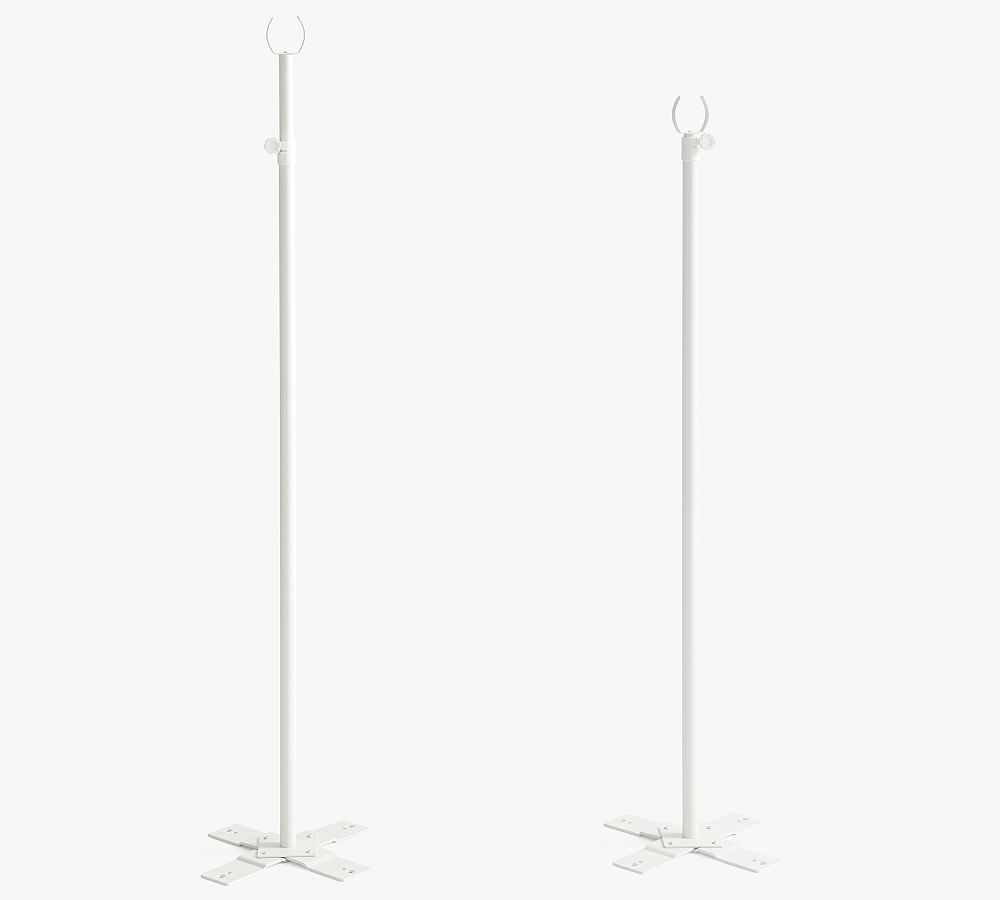 Outdoor Standing String Light Posts - Set of 2 | Pottery Barn