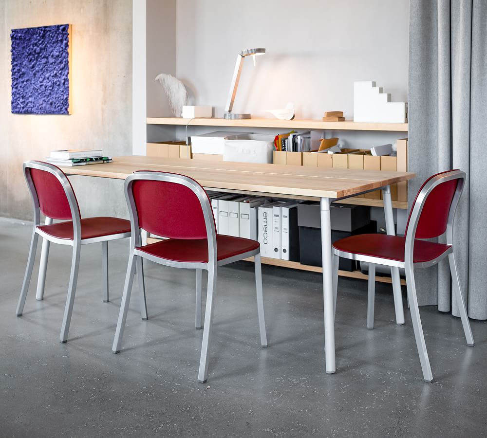 Emeco Metal Stacking Dining Chair Pottery Barn