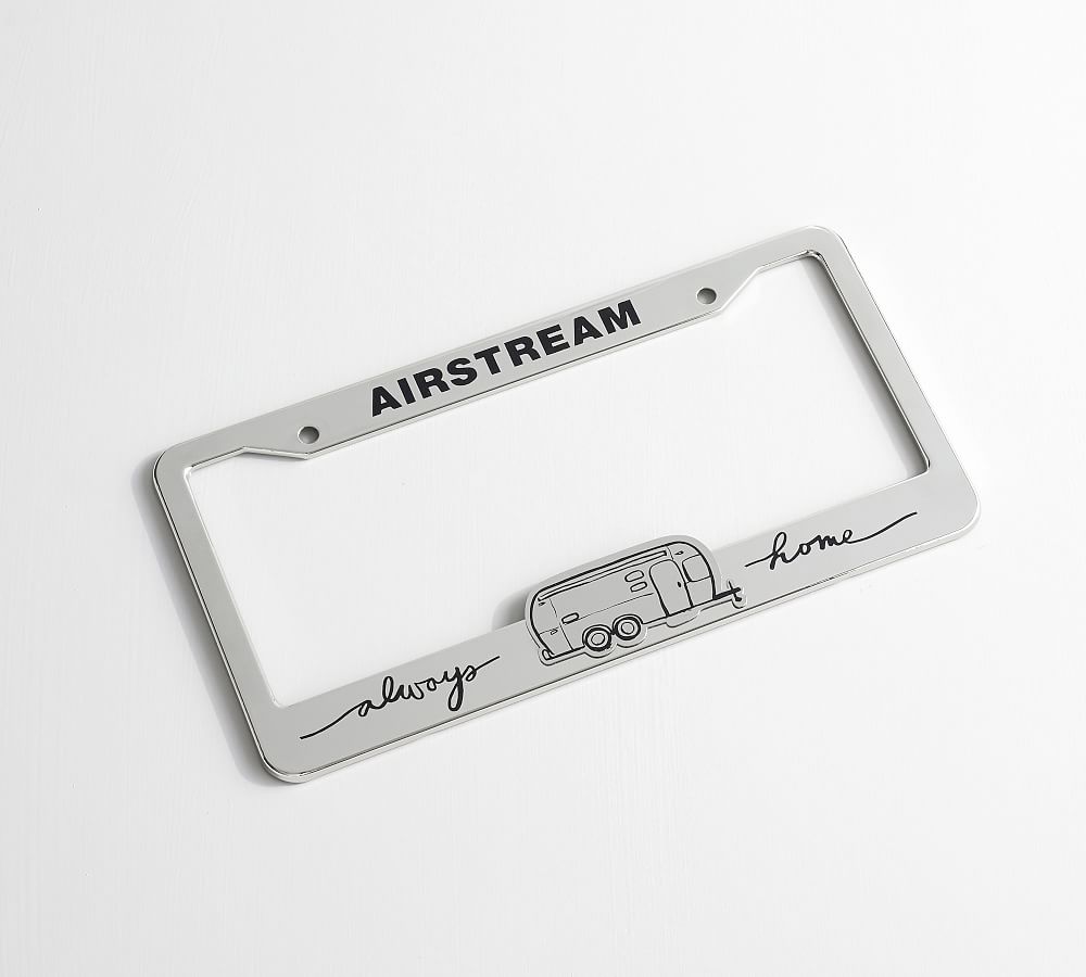 Airstream License Plate Holder Pottery Barn