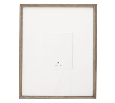 Catalina Gray Wood Gallery Picture Frame | Pottery Barn