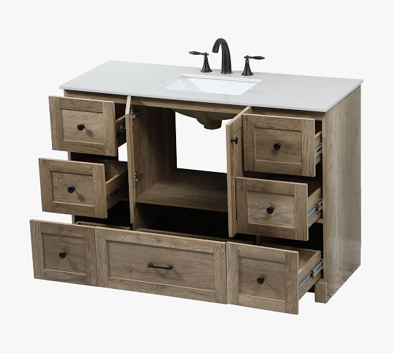 Alderson 48" Single Sink Vanity Pottery Barn