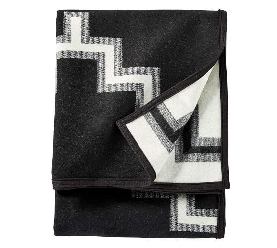 Pendleton Kiva Steps Wool Oversized Throw | Pottery Barn