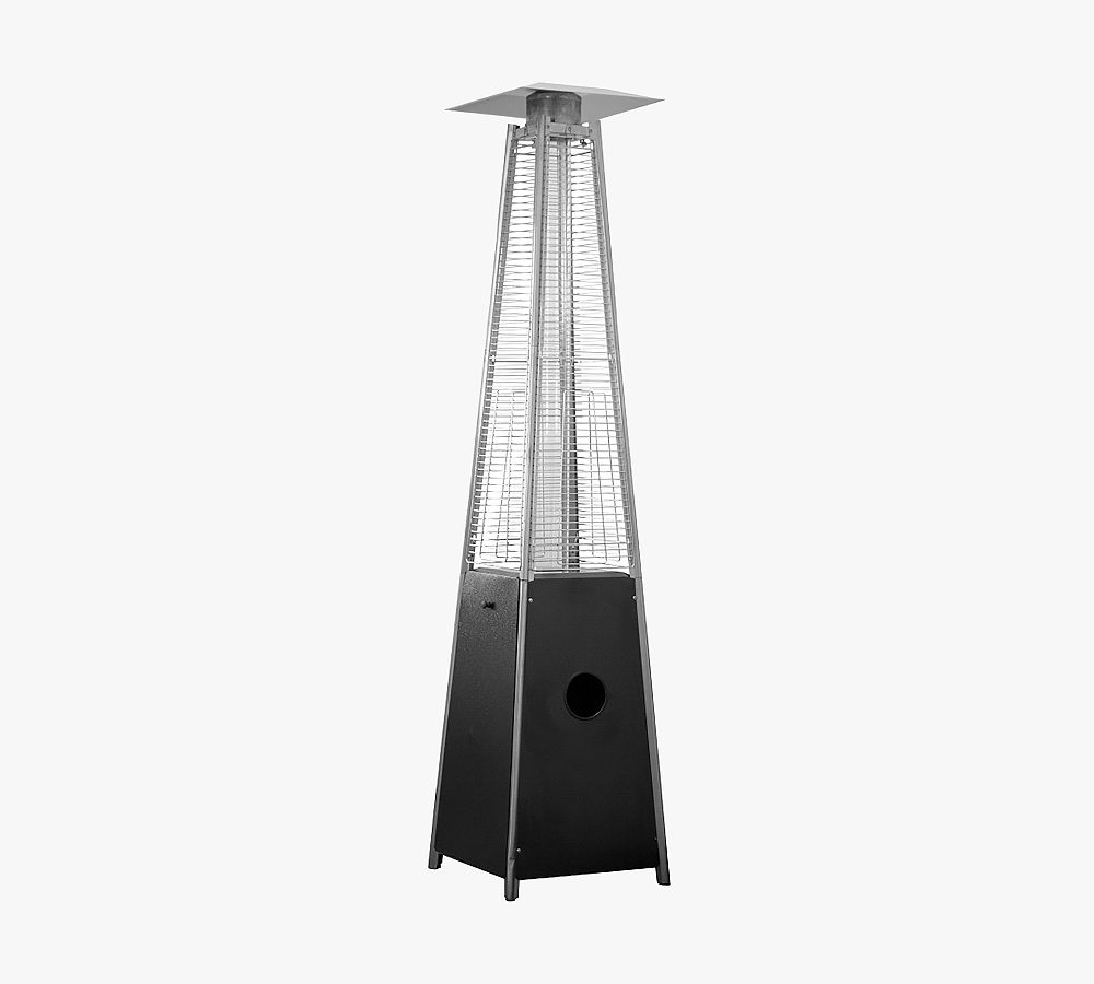 Standing Outdoor Glass Tube Patio Heater Pottery Barn