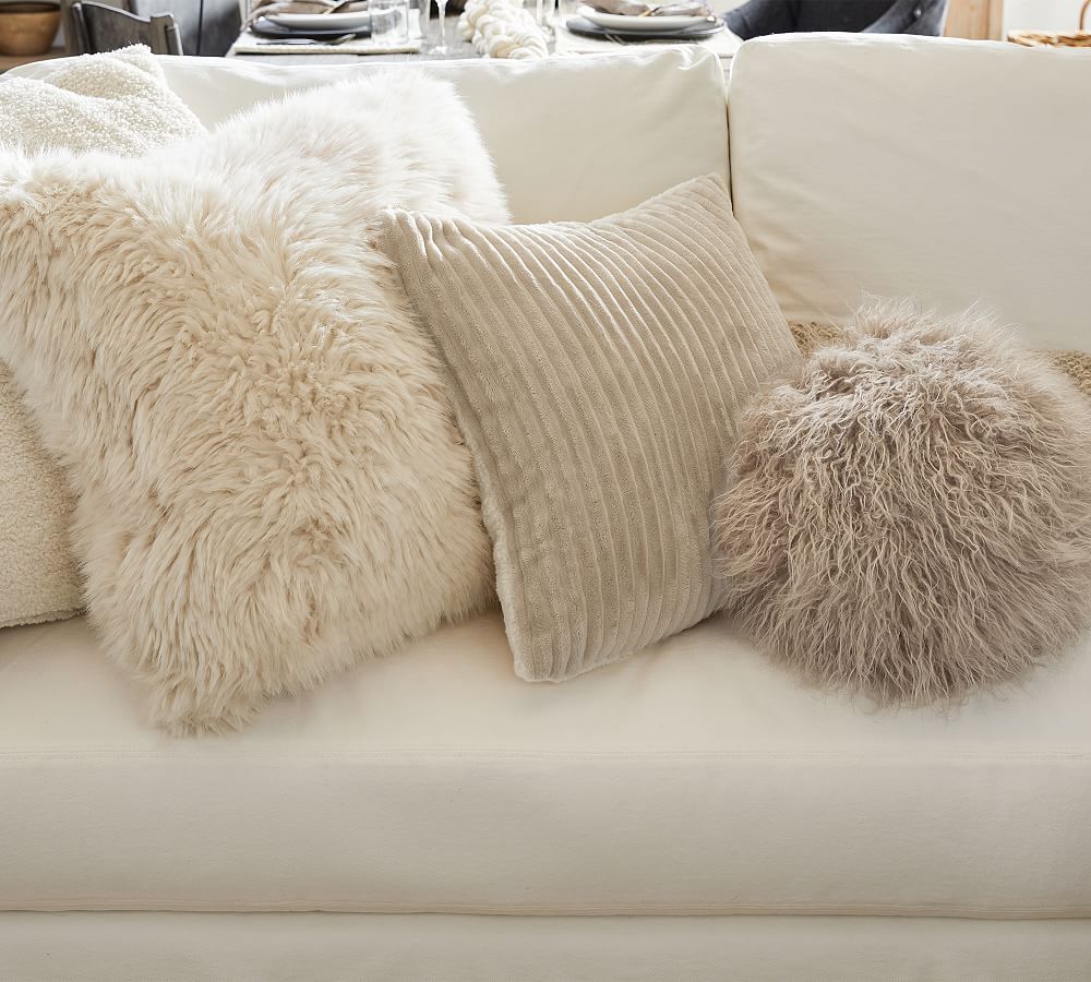 Mongolian Sphere Throw Pillow Pottery Barn