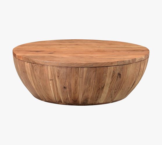 Violet Round Coffee Table | Pottery Barn