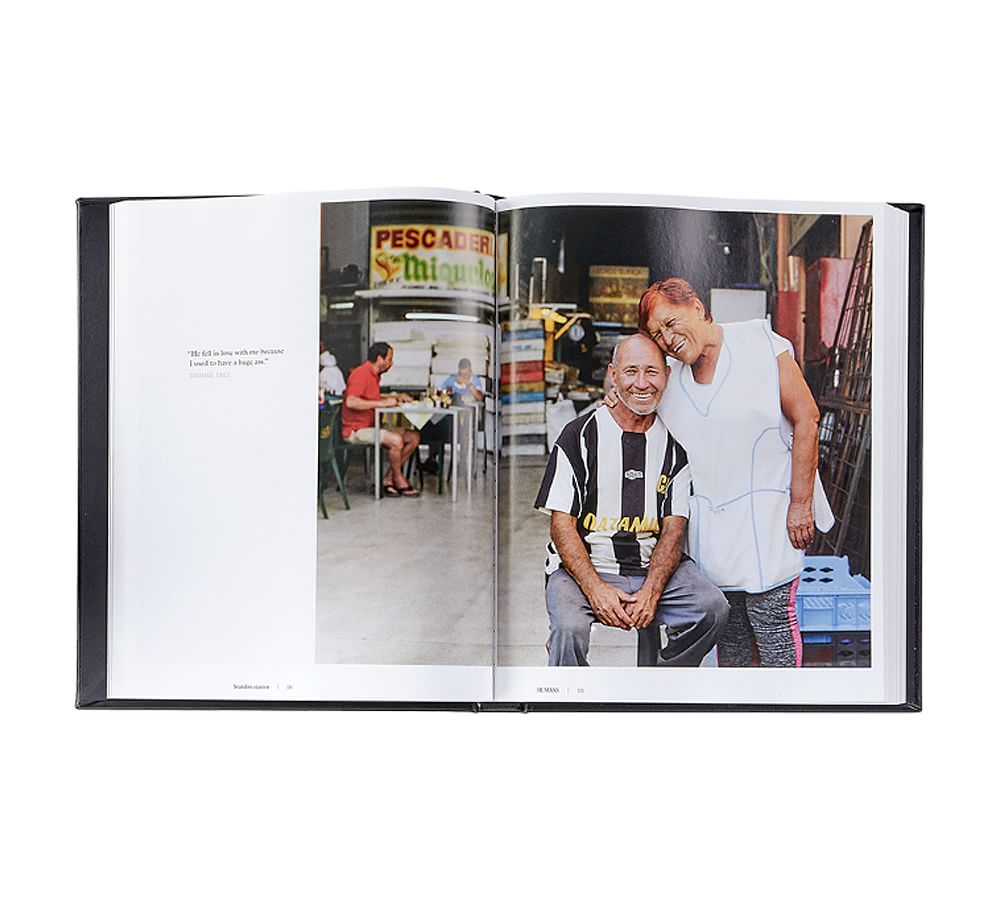 Humans by Brandon Stanton Leather-Bound Book | Pottery Barn