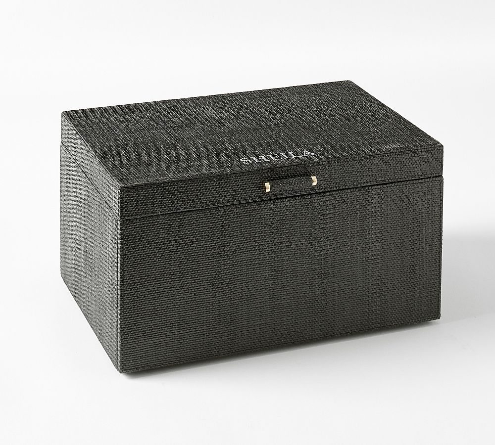 Quinn Jewelry Box Foil Debossed Pottery Barn