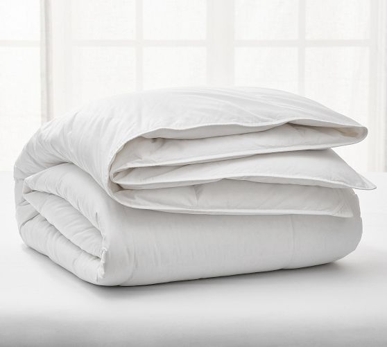 Canadian Hutterite 850FP White Goose Down Duvet Insert | Pottery Barn