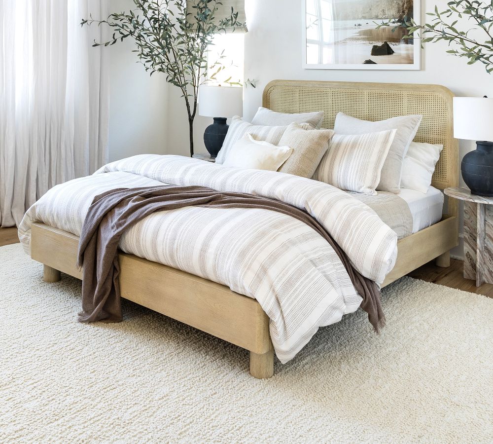 Manzanita Cane Platform Bed Pottery Barn