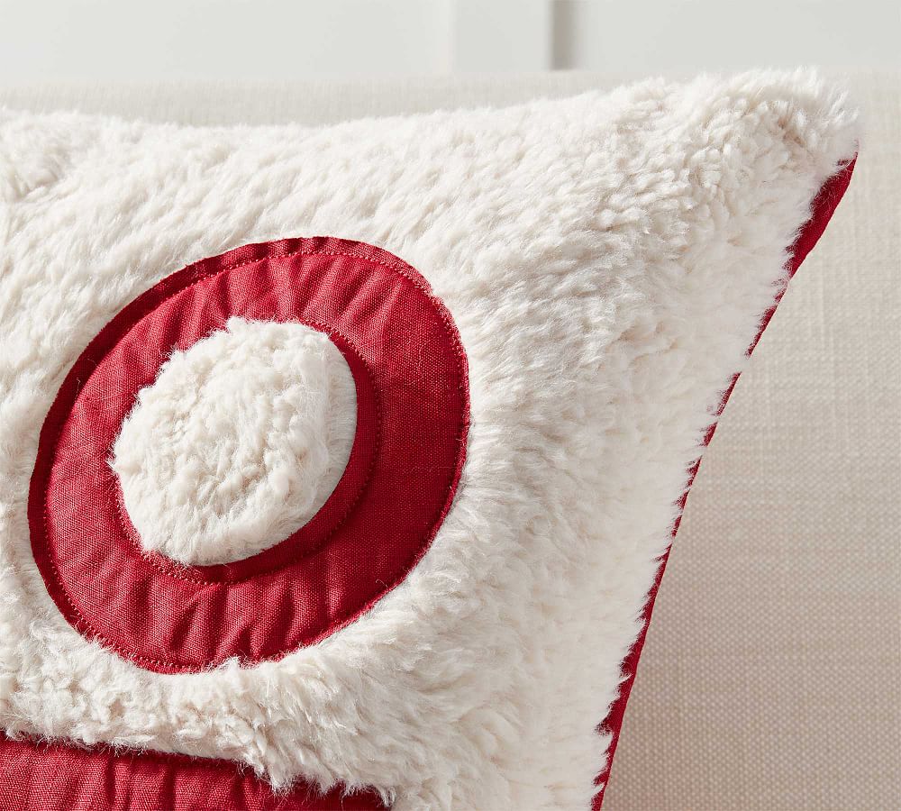 Love Sherpa Decorative Pillow Cover Pottery Barn