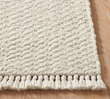Perry Textured Performance Rug | Pottery Barn
