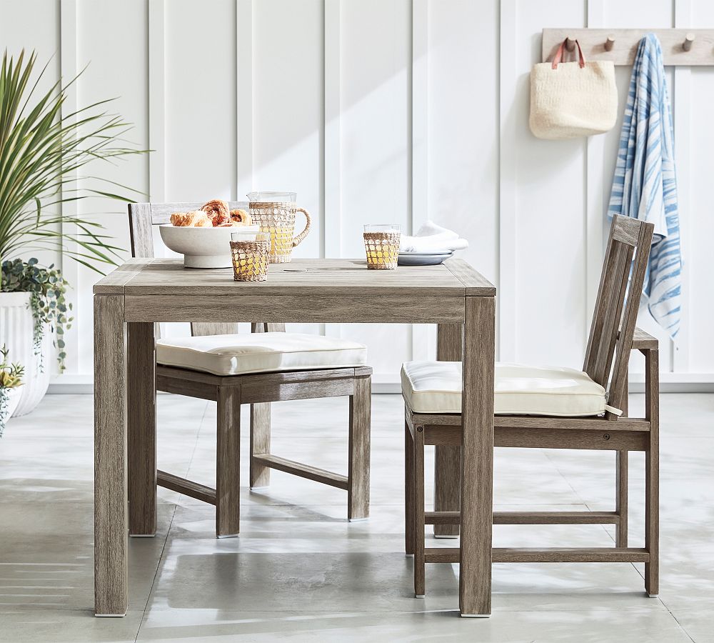 Eucalyptus outdoor online dining chairs