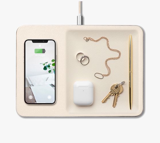 Courant Catch:3 Classics Wireless Charging Tray | Pottery Barn
